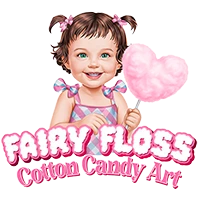 Fairy Floss Cotton Candy Art